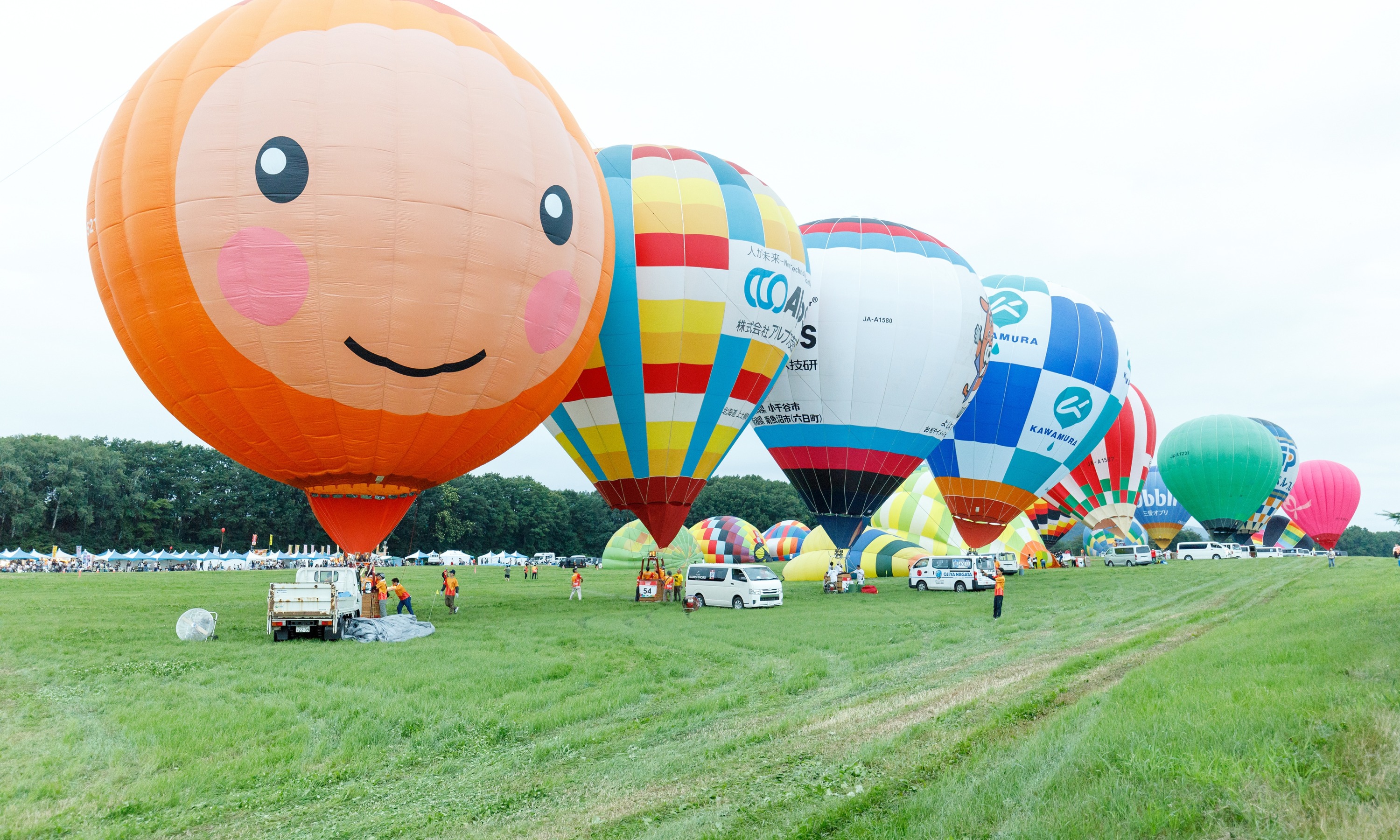 第51回北海道バルーンフェスティバル（令和6年8月3日撮影）の画像