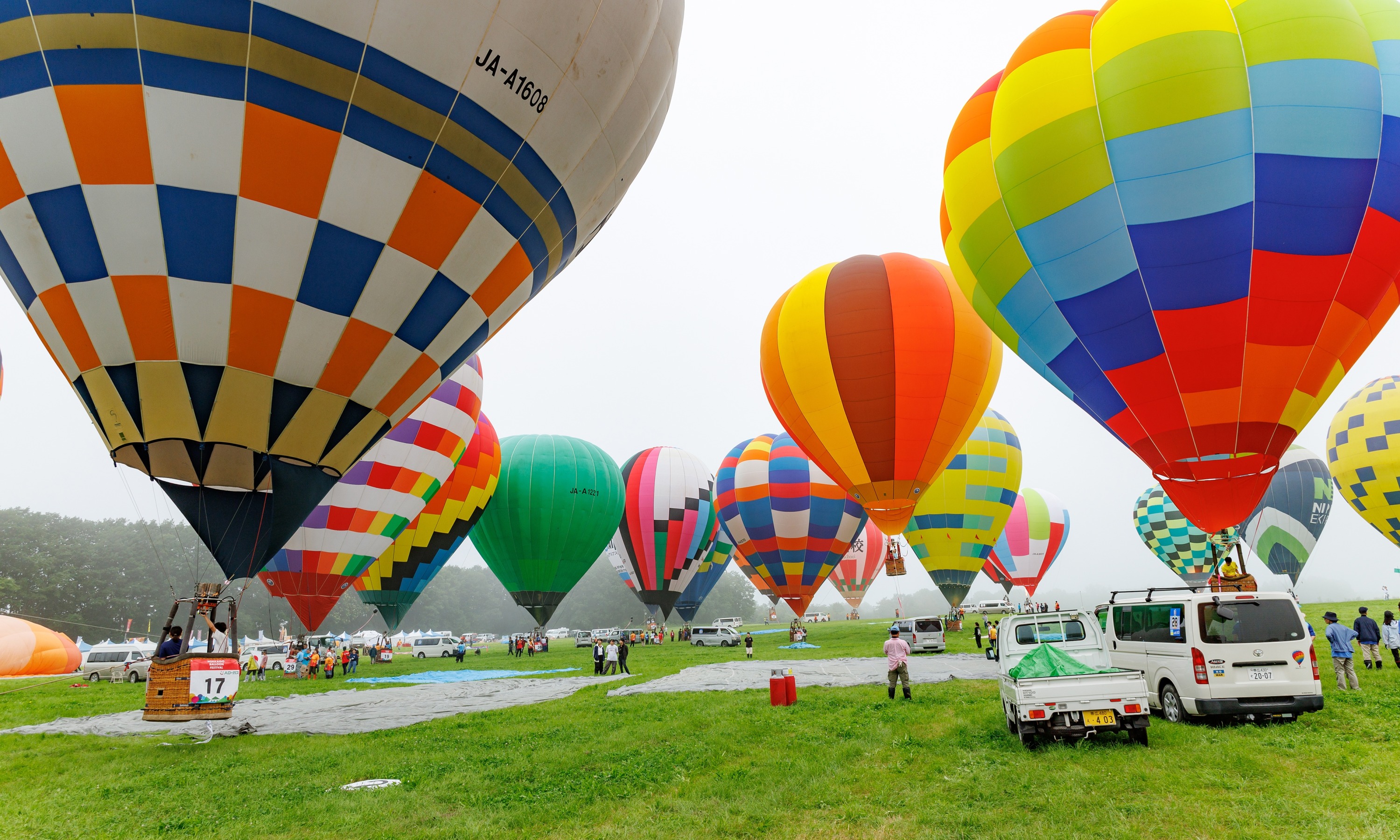 第51回北海道バルーンフェスティバル（令和6年8月4日撮影）の画像